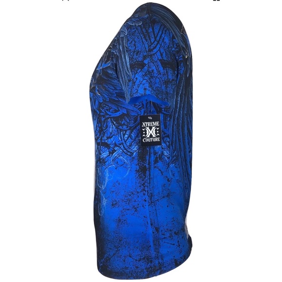 XTREME COUTURE by AFFLICTION Men T-Shirt COBU SMIT - Picture 6 of 8